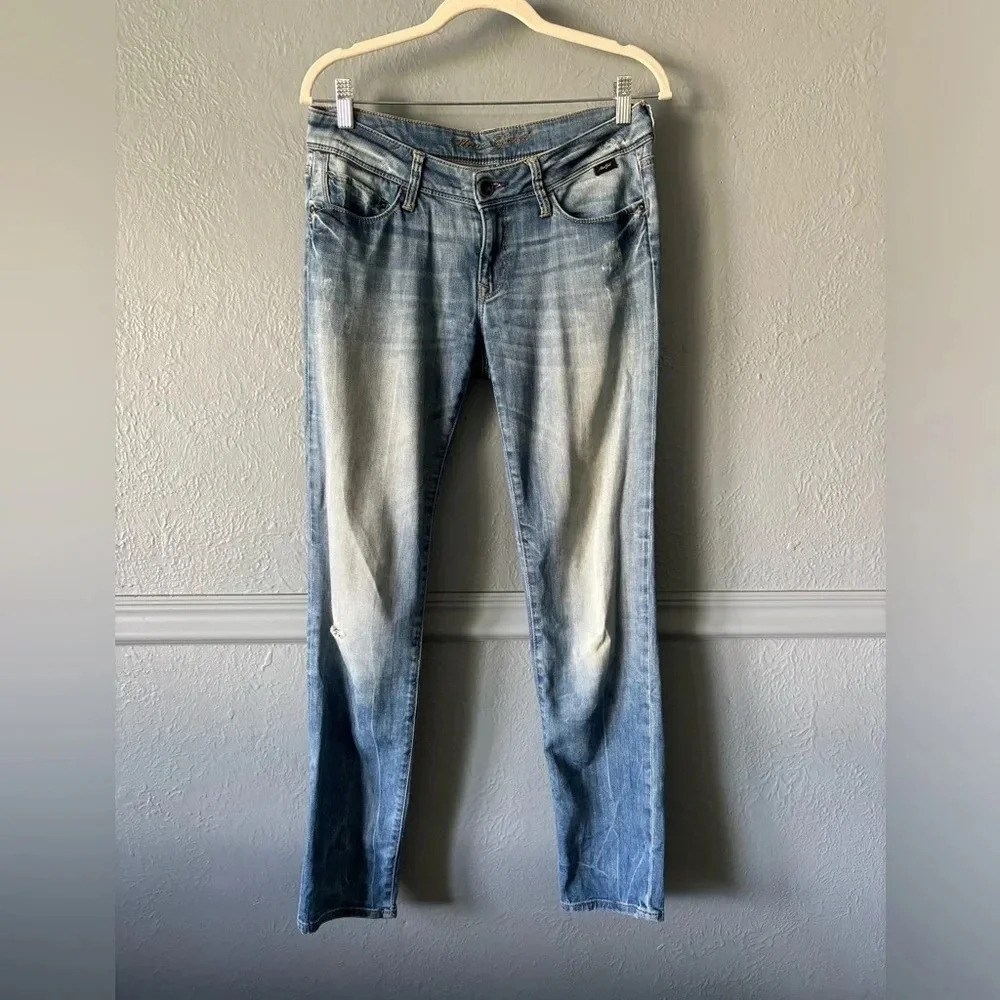 Mavi Gold, Emma Jean, distressed, size 26x32